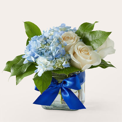Sky Blue Delight Bouquet –  Floreria Mexico #2, Torrance CA