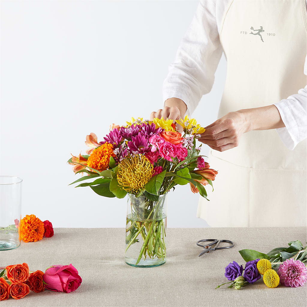 Feast of Color – A Florist Original –  Floreria Mexico #2, Torrance CA