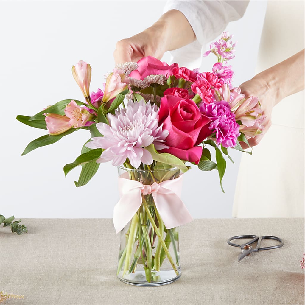 Pink Ribbon - A Florist Original –  Floreria Mexico #2, Torrance CA