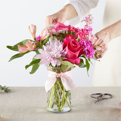 Pink Ribbon - A Florist Original –  Floreria Mexico #2, Torrance CA