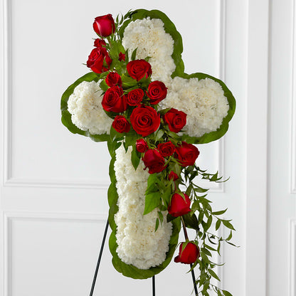 Floral Cross Easel –  Floreria Mexico #2, Torrance CA