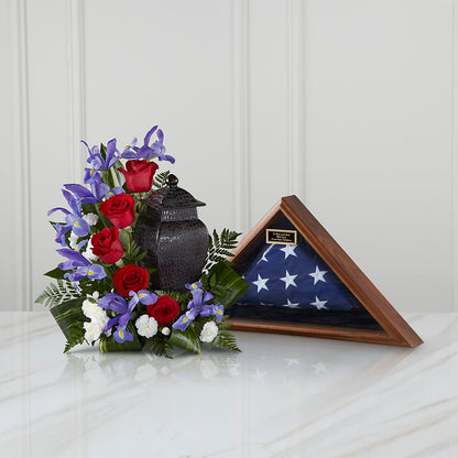 Patriotic Tribute Arrangement –  Floreria Mexico #2, Torrance CA