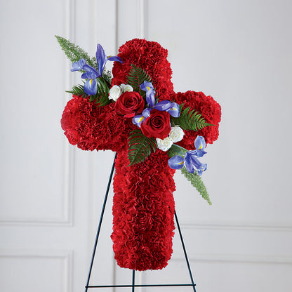 Faithful Hero Floral Cross –  Floreria Mexico #2, Torrance CA