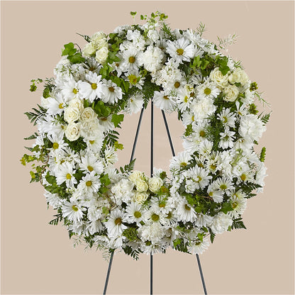 Faithful Wishes Wreath –  Floreria Mexico #2, Torrance CA