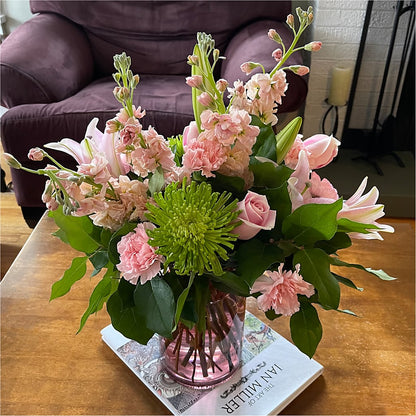 Pretty in Pink Bouquet –  Floreria Mexico #2, Torrance CA