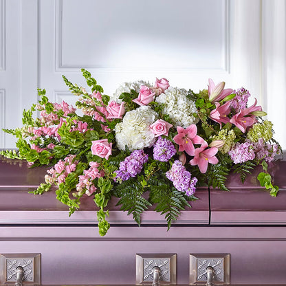 Life's Gratitude Casket Spray –  Floreria Mexico #2, Torrance CA