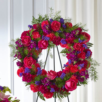 Calming Colors Wreath –  Floreria Mexico #2, Torrance CA
