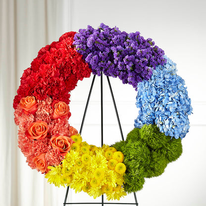 Circle of Love Wreath –  Floreria Mexico #2, Torrance CA