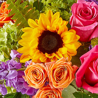 Vibrant Greetings Bouquet –  Floreria Mexico #2, Torrance CA