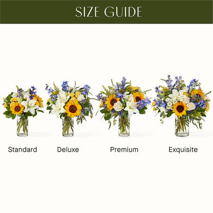 Wonderfully Sunny Bouquet –  Floreria Mexico #2, Torrance CA