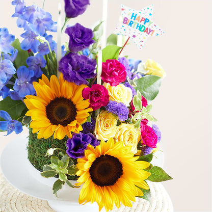 Star of the Day Floral Cake –  Floreria Mexico #2, Torrance CA