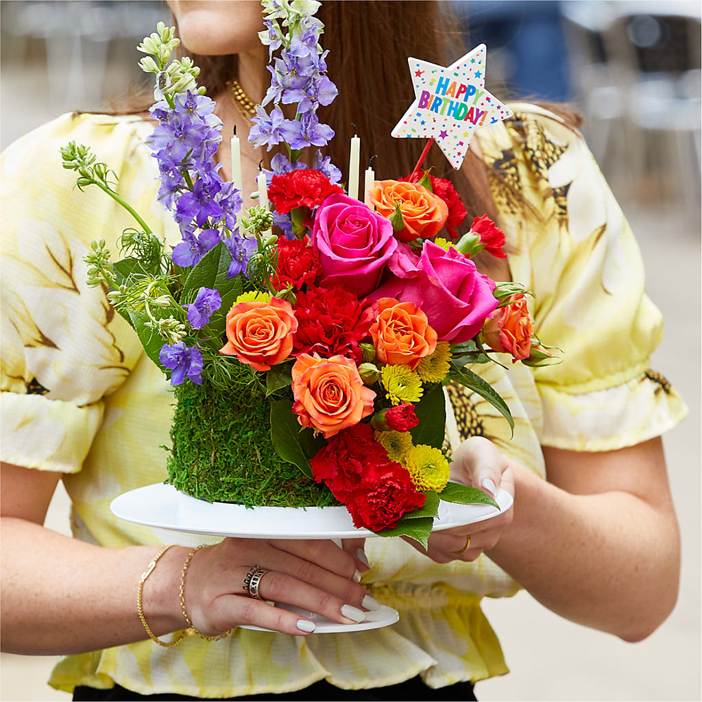 Best Year Yet Floral Cake –  Floreria Mexico #2, Torrance CA