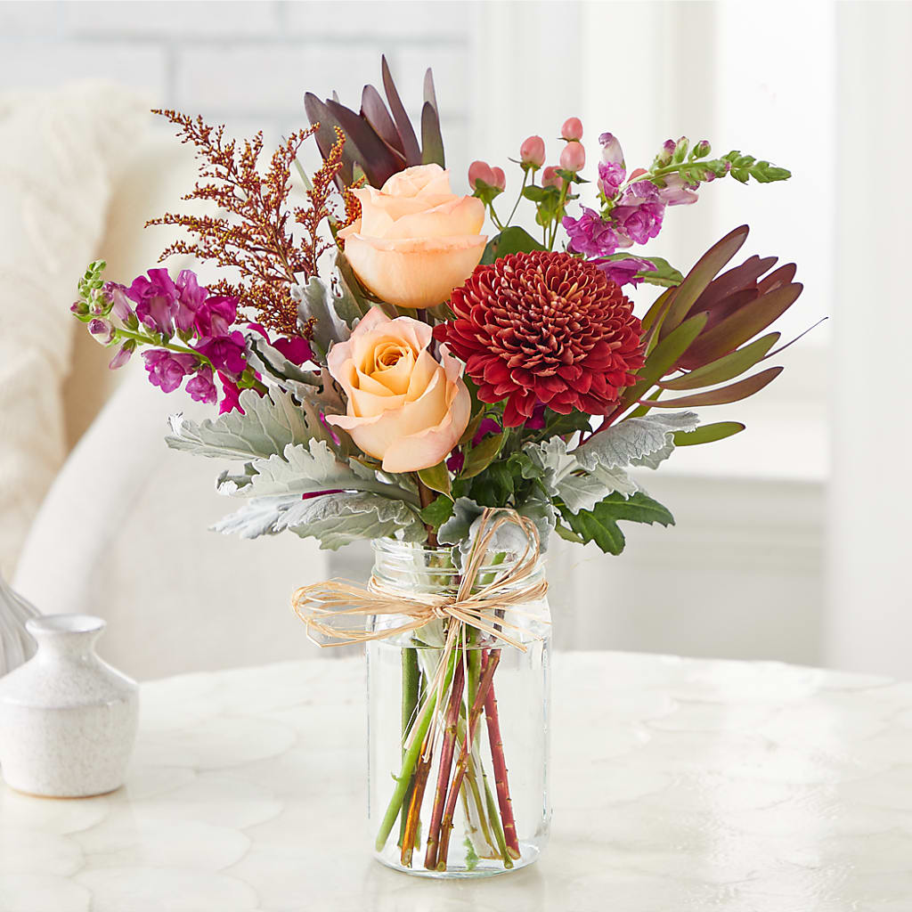 Moody Hues Bouquet –  Floreria Mexico #2, Torrance CA