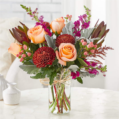 Moody Hues Bouquet –  Floreria Mexico #2, Torrance CA