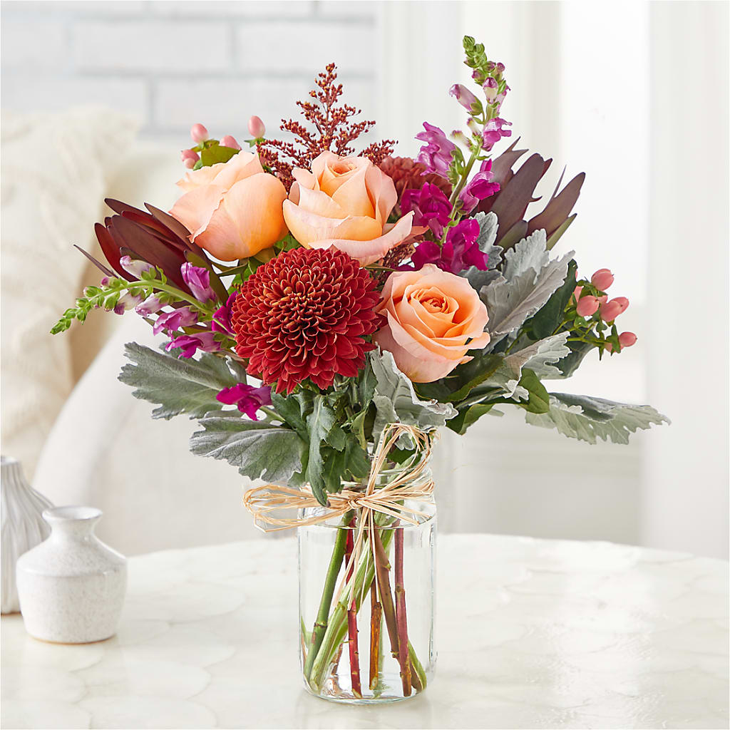 Moody Hues Bouquet –  Floreria Mexico #2, Torrance CA