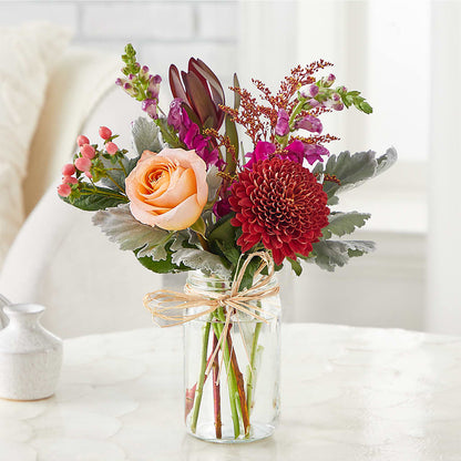 Moody Hues Bouquet –  Floreria Mexico #2, Torrance CA