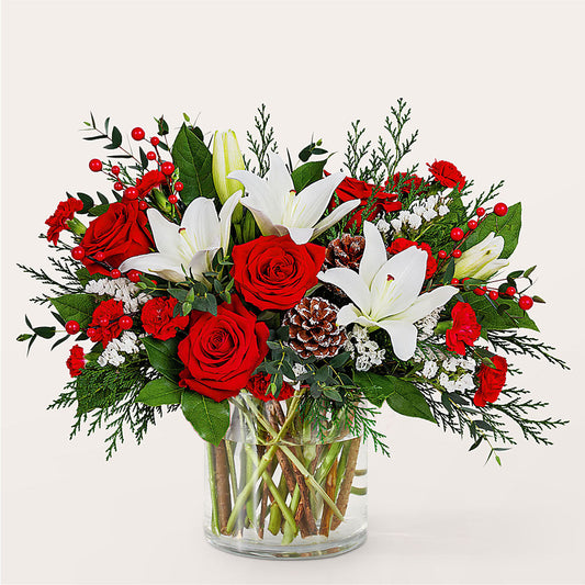 Best in Snow Bouquet –  Floreria Mexico #2, Torrance CA