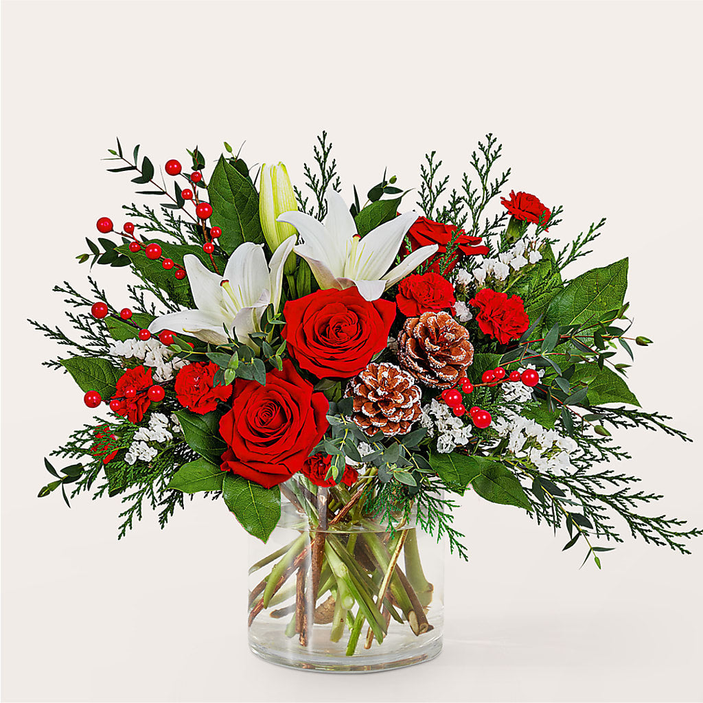Best in Snow Bouquet –  Floreria Mexico #2, Torrance CA
