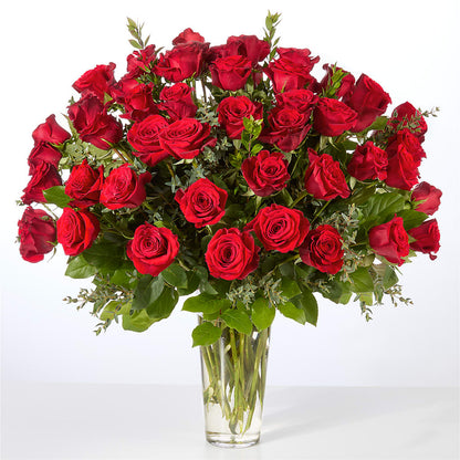 Forever Yours Fifty Stem Red Rose Bouquet –  Floreria Mexico #2, Torrance CA