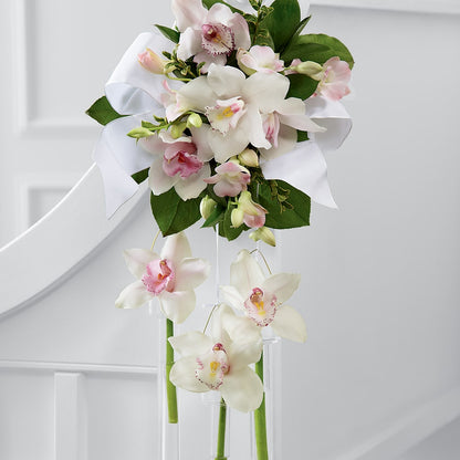 Perfect Entrance Pew Arrangement –  Floreria Mexico #2, Torrance CA