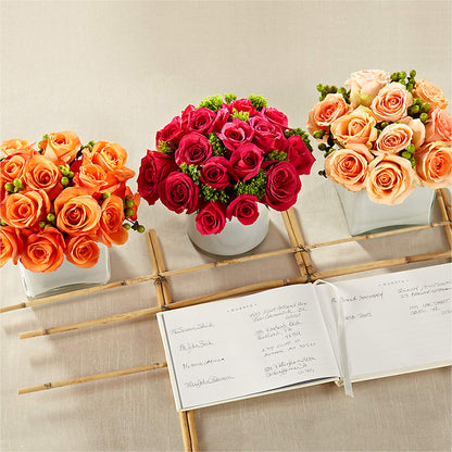 Dawn Rose Centerpiece –  Floreria Mexico #2, Torrance CA